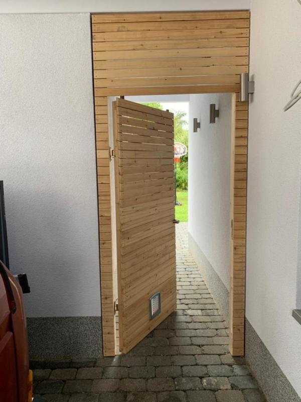 Gartendurchgang